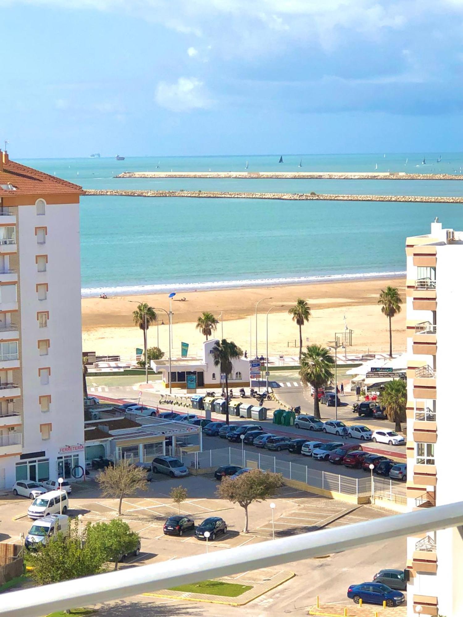 Frente Al Mar, Preciosas Vistas, Piscinas , Valdelagrana Apartamento El Puerto de Santa María Exterior foto